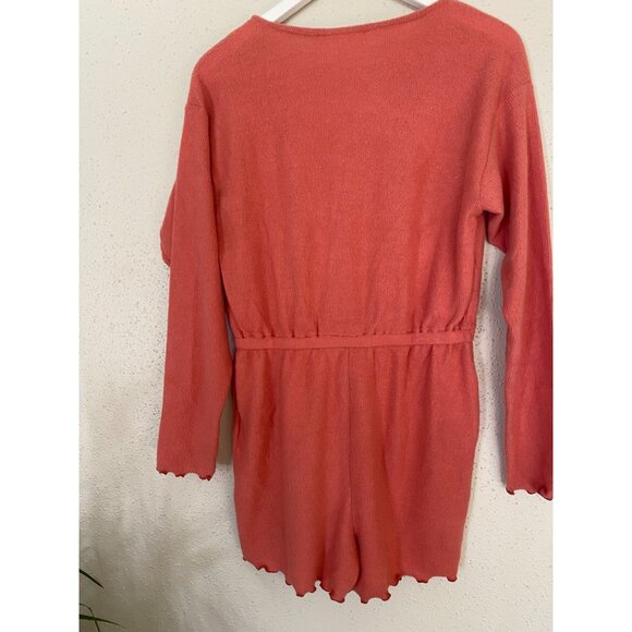 New with Tags Pink Knit Romper By Painted Threads With Button-Down Front - Picture 9 of 12